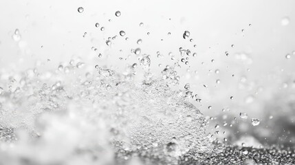 Obraz premium Water splash, droplets, background, texture, purity