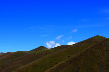 Obraz premium mountain landscape with blue sky