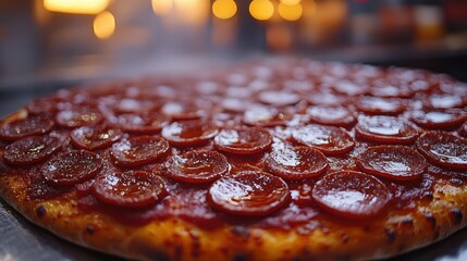 A Delicious Pepperoni Pizza