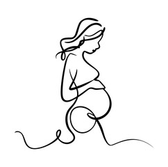 pregnant mom hand care logo designs for medical consult
