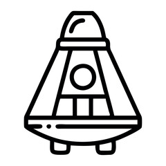 Space Capsule Command Module Exploration