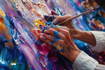Stressed Businessman Overwhelmed by Debt and Work Pressure at Desk with Laptop
