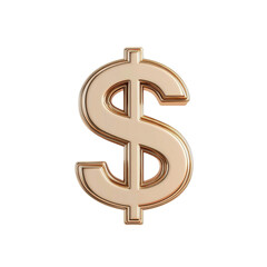 Obraz premium 3D dollar sign icon representing revenue generation and finance