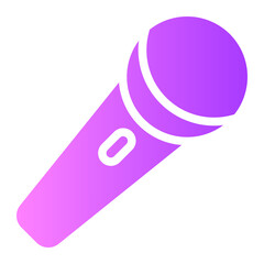 microphone gradient icon