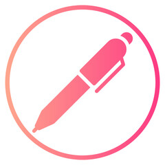 pen gradient icon