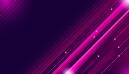 Abstract purple background with lines and space for text. Vector illustration.