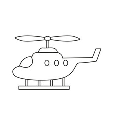 outline icon simple aircraft illustration