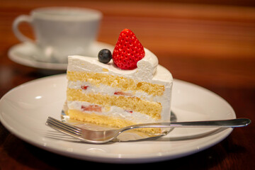 美味しいショートケーキ