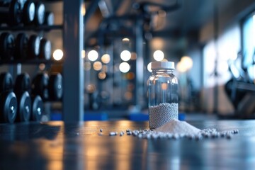 Micronized creatine powder for fitness, muscle growth, and endurance.