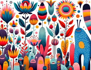 "Jardines de Fantas&iacute;a: Maravillas Ilustradas"