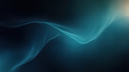 Obraz premium Deep Teal Black Gradient Background with Soft Lighting Abstract Expressionism Art