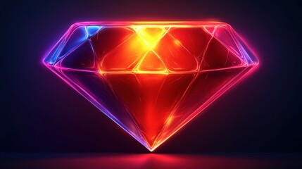 Radiant Gemstone: A Symphony of Light and Color