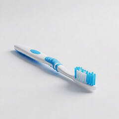 Toothbrush on a white background. 3d render illustration.