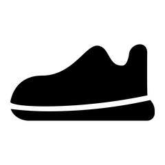 shoes glyph icon
