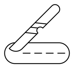 surgery outline icon