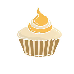 cute icon cake illustration