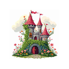 Concept of Spring background vector illustration