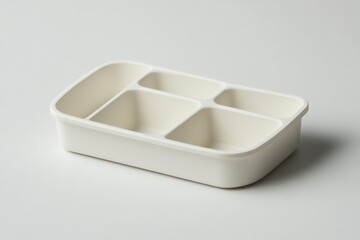 white desk organizer with compartment