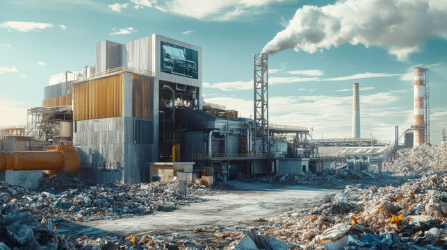 Industrial Waste Management and Recycling Facility