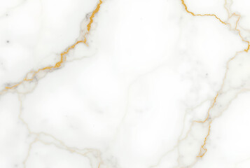 Luxury marble texture background, white with gold veins, ultra-detailed, soft diffused lighting, elegant high-end product presentation aesthetic
