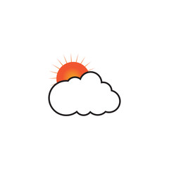 Cloud template vector
