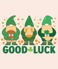 Saint Patricks day t-shirt design vector illustrator