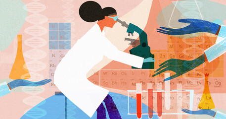 Scientists, chemistry and genetic research