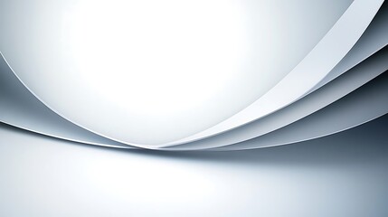 Abstract Gray Swirling Layers Design Background