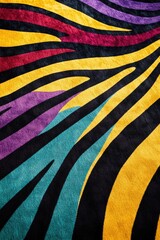 A vivid and modern blanket, rich in colors and patterns. The perfect addition to any home's decor.