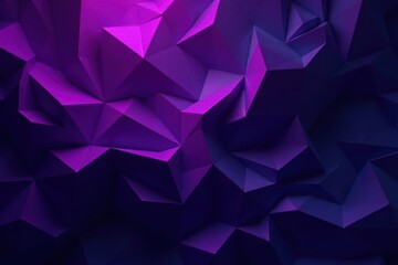 Fototapeta premium Black and purple polygonal chaos, jagged edges, intense contrast, abstract, texture