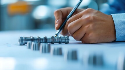 Manufacturing engineers optimizing production workflows, improving planning for efficient output