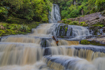 Fototapeta premium McLean Falls, Catlins, New Zealand