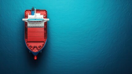 Autonomous electric cargo ships powered by renewable hydrogen and solar energy