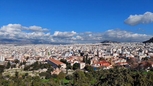 Athenian Agora, Stoya Attala, urban development