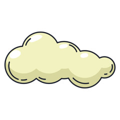 Cloud Cartoon Illustration