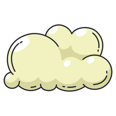 Cloud Cartoon Illustration