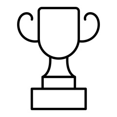Artistic glass shaped award trophy