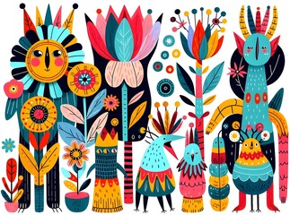 "Jardines Fantásticos: Sueños de Color y Magia"