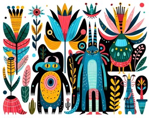 "Jardines Fantásticos: Sueños de Color y Magia"