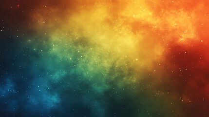 Fototapeta premium Colorful nebula cosmic background, space exploration