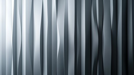 Obraz premium Abstract Layered Waves in Monochrome Tones for Artistic Design