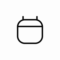 outlet protextion cover icon sign vector