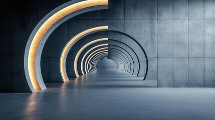 Obraz premium Selfhealing concrete structures in sustainable urban environments, reducing maintenance needs