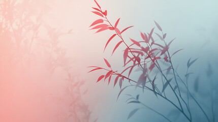Fototapeta premium Subtle gradients in skies create natural transitions in graphics.