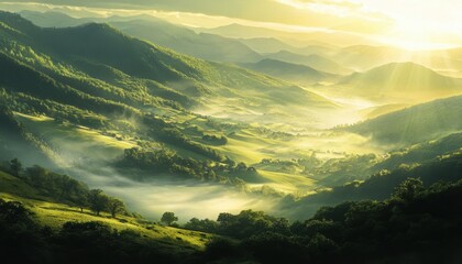 Sunlit landscapes bring a sense of warmth and clarity.