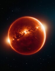 Obraz premium an imaginary view of space