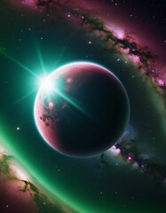 an imaginary view of space