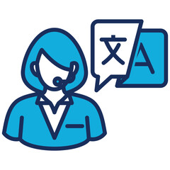 Obraz premium Translator Icon