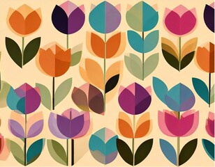 Obraz premium Tulpen auf weißem Hintergrund