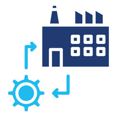 Manufacturing Process Icon